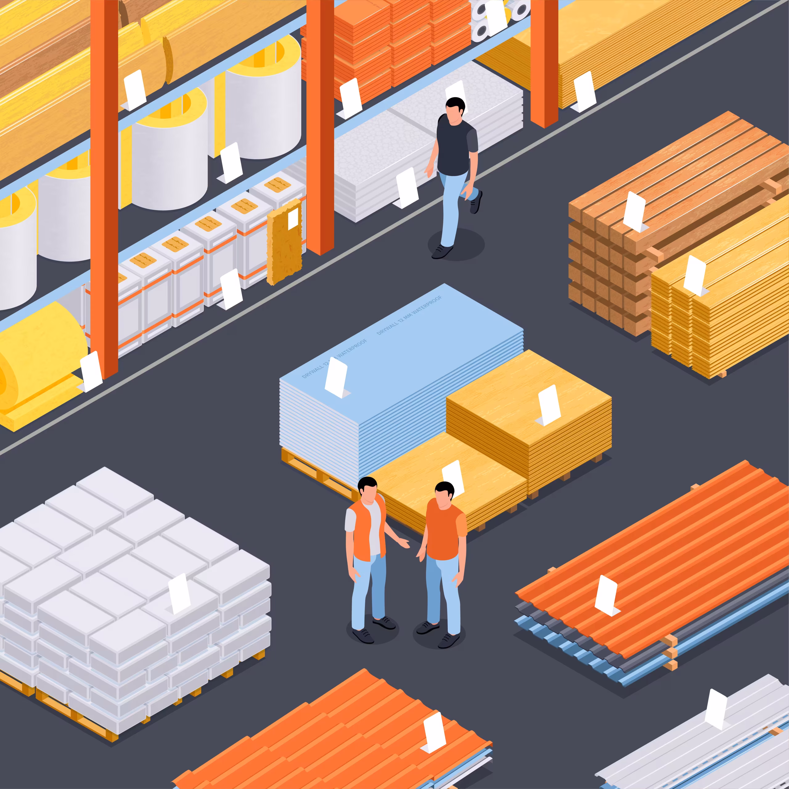 29169874 2202.i504.030.S.m005.c12.isometric сonstruction materials market illustration scaled